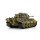 Torro 1/16 RC Panzer Königstiger tarn BB Rauch Pro-Edition BB