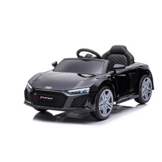 Kinderfahrzeug Kinder Elektro Auto Audi R8 Spyder, MP3, Leder, EVA-Reifen, Schwarz