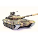 RC Panzer "Russland T90" Heng Long 1:16 mit Rauch&Sound + 2,4Ghz mit Stahlgetriebe und Metallketten V7.0 - Upg-A