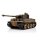 Torro 1/16 RC Panzer Tiger I Mittlere Ausf. tarn IR Servo PRO Edition
