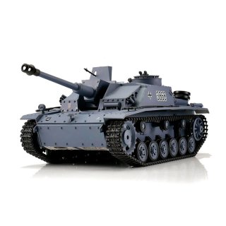Torro 1/16 RC Panzer Sturmgeschütz III Ausf. G grau BB+IR