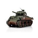 Torro 1/16 RC Panzer M4A3 Sherman 75mm grün IR Rauch