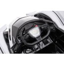 Kinderfahrzeug Kinder Elektro Auto Lamborghini V12 Vision Gran Turismo 2,4Ghz Fernsteuerung MP3 Ledersitz EVA Weiss