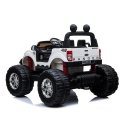 Kinderfahrzeug Elektroauto für Kinder "Ford Ranger Monster" weiss 4x45W EVA-Reifen Ledersitze