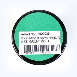 Absima Paintz Polycarbonat Spray "MET. GRÜN" 150ml