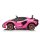 Elektro Kinderauto "Lamborghini Sian" - lizenziert - 12V Akku, 2 Motoren- 2,4Ghz Fernsteuerung, MP3, Ledersitz+EVA-Pink/Rosa