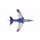 RC Flugzeug AMXPLANES TALON EDF JET 1100MM EPO PNP Blau AMEWI 24119
