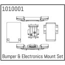 Bumper & Electronics Mount Set Micro Crawler 1:18 u....