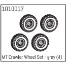 MT Crawler Wheel Set - grey (4 St.) Micro Crawler 1:24