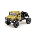 Yellow Lexan Jimny Body Set Micro Crawler 1:24