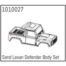 Sand Lexan Defender Body Set Micro Crawler 1:24