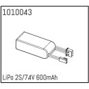 LiPo 2S/7.4V 600mAh Micro Crawler 1:18