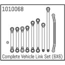 Complete Vehicle Link Set (6X6) Micro Crawler 1:18