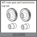 40T main gear and transmission cup set