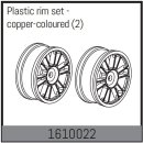 Plastic rim set - copper-coloured (2 Pcs.)