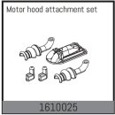 Motor hood attachment set