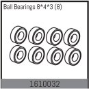 Ball Bearings 8*4*3 (8 Pcs.)