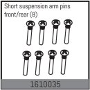 Short suspension arm pins front/rear (8 Pcs.)