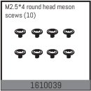 M2.5*4 round head meson scews (10 Pcs.)