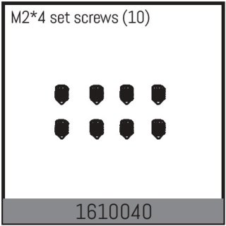 M2*4 set screws (10 Pcs.)