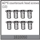 M2*6 countersunk head screws (10 Pcs.)