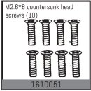 M2.6*8 countersunk head screws (10 Pcs.)