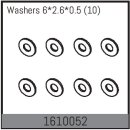 Washers 6*2.6*0.5 (10 Pcs.)
