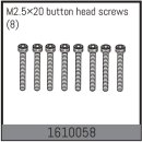 M2.5×20 button head screws (8 Pcs.)