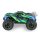 Hyper GO Truggy brushed 4WD 1:16 RTR blau/grün, 40km/h