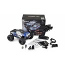 Hyper GO Monstertruck brushed 4WD mit GPS 1:16 RTR blau,...