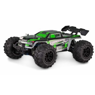 Conquer Race Truggy brushed 4WD 1:16 RTR grün, 40km/h