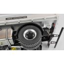 Mercedes-Benz Arocs Hydraulik Muldenkipper Pro 4x4 1:14 RTR hellblau, Mit Sound, Licht, 2-Gang Getriebe, sperrbare Diffs