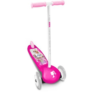 Stamp 3-Rad-Kinder-Roller Barbie Mädchen Fußbremse rosa