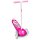 Stamp 3-Rad-Kinder-Roller Barbie Mädchen Fußbremse rosa