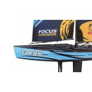 Focus III Racing Segelyacht 100cm 2,4GHz RTR blau AMEWI 26099