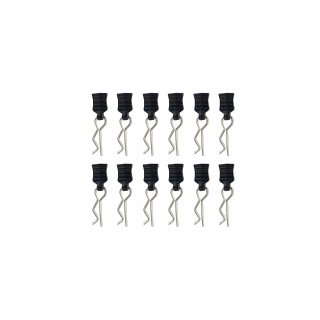 Karosserie Clips Hyper Go, 12 Stück AMEWI 012-M001