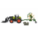 RC-Traktor mit XL-Zubehörpaket, Licht & Sound, 1:24 RTR grün